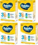 BEBIKO JUNIOR 3 NUTRIFLOR EXPERT MILK 12M+ 4x600G BEBIKO JUNIOR 3 NUTRIFLOR EXPERT MILK 12M+ 4x600G