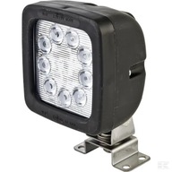 Pracovná LED lampa, 1300 lm štvorcová, 12/35V