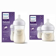 Avent STARTER KIT Responzívny prírodný fľaša 125 ml + 260 m