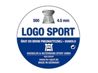 Logo Športové pelety ploché 4,5mm 500ks NEM