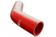 Koleno silikónové zmenšovacie 45' 83/89mm Červené Koleno silikónové zmenšovacie 45' 83/89mm Červené
