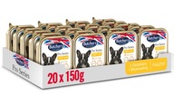 Mäsiari sada mokrého krmiva pre psov hydinové hovädzie 150g x 20 ks Mäsiari sada mokrého krmiva pre psov hydinové hovädzie 150g x 20 ks