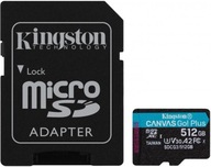 Kingston microSDXC Canvas Go! Plus 512GB 170R + reklama Kingston microSDXC Canvas Go! Plus 512GB 170R + reklama