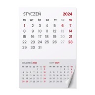 Kalendár 2024 pre pyramídové stolové kalendáre