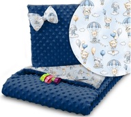 DEKA NA KOČÍK + VANKÚŠEK SET MINKY OBOJSTRANNÝ 2v1 BABYMAM DEKA NA KOČÍK + VANKÚŠEK SET MINKY OBOJSTRANNÝ 2v1 BABYMAM