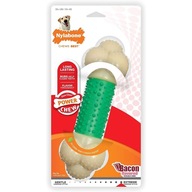 Nylabone Extreme Double Action Bacon žuvačka pre psov, slanina a príchuť mäty XL Nylabone Extreme Double Action Bacon žuvačka pre psov, slanina a príchuť mäty XL