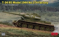 T-34/85 Model 1944 No.174 Factory 1:35 Žitné pole Model 5040 T-34/85 Model 1944 No.174 Factory 1:35 Žitné pole Model 5040