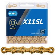 Reťaz na bicykel KMC X11 SL Ti-N 11-rýchlostná 118 článkov + článok Reťaz na bicykel KMC X11 SL Ti-N 11-rýchlostná 118 článkov + článok