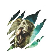 DINOSAUR DINO CLAW 3D nálepky na stenu skrinky DINOSAUR DINO CLAW 3D nálepky na stenu skrinky