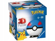 Puzzle 54 dielikov 3D Ball, Pokemon blue