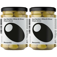 Zelené španielske olivy Manzanilla, sada 2 ks Zelené španielske olivy Manzanilla, sada 2 ks