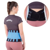 FLEXIBILNÝ neoprénový bedrový pás inSPORTline Waistrim Blue M FLEXIBILNÝ neoprénový bedrový pás inSPORTline Waistrim Blue M