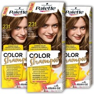 Šampón na farbenie palety 231 svetlohnedý 24 x 3 Šampón na farbenie palety 231 svetlohnedý 24 x 3