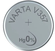 10x Strieborná batéria VARTA V357 SR44 AG13 SR 1154
