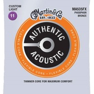 MARTIN MA535FX CUSTOM LIGHT 11-52 STRÚN NA AKUSTICKÚ GITARU POSPHOR BRO MARTIN MA535FX CUSTOM LIGHT 11-52 STRÚN NA AKUSTICKÚ GITARU POSPHOR BRO