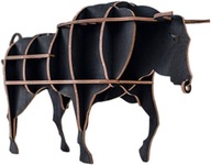 EWA drevený organizér na 3D puzzle Bull