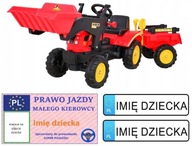 Gokartový TRAKTOR S PRÍVESOM + Príslušenstvo