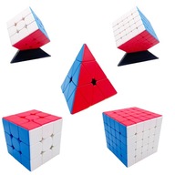 SET Kocka 3x3 5x5 Pyramída ORIGINÁL SKLO SET Kocka 3x3 5x5 Pyramída ORIGINÁL SKLO