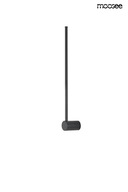 MOOSEE Nastaviteľné nástenné svietidlo OMBRE 60cm LED 8W 3000K - čierne MOOSEE Nastaviteľné nástenné svietidlo OMBRE 60cm LED 8W 3000K - čierne