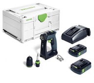 AKUMULÁTOROVÝ SKRUTKOVAČ CXS 18 C 3.0-Plus FESTOOL