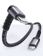 JSAUX 90-stupňový pravý uhol USB-C 60W 3M kábel JSAUX 90-stupňový pravý uhol USB-C 60W 3M kábel