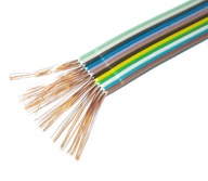 Kábel Kábel TLWY 12x0,12mm2 Farebná páska 0,8m