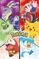 Pokémon Scarlet and Violet - plagát 61x91,5 cm Pokémon Scarlet and Violet - plagát 61x91,5 cm