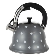 PLYNOVÁ kanvica s píšťalkou, INDUKCIA, 2,5L KAMILLE PLYNOVÁ kanvica s píšťalkou, INDUKCIA, 2,5L KAMILLE