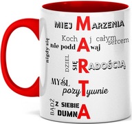 Motivačný hrnček s menom MARTA MARTY Motivačný hrnček s menom MARTA MARTY