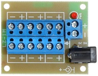 SVORKOVNKA DC POWER SPLITTER 6 VÝSTUPOV