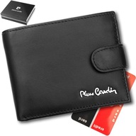 Pánska kožená peňaženka Pierre Cardin čierna Pánska kožená peňaženka Pierre Cardin čierna