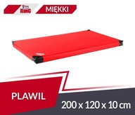 Gymnastický matrac 200x120x10cm PVC R60 - Červený