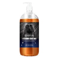 EUROWET Šampón na tmavú srsť pre psov 1000ml