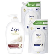 Dove sada ošetrujúceho tekutého mydla 250+1000ml Dove sada ošetrujúceho tekutého mydla 250+1000ml