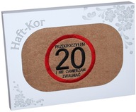 UTERÁK 70x140 S VÝŠIVKOU NA DARČEK K 20. NARODENINÁM UTERÁK 70x140 S VÝŠIVKOU NA DARČEK K 20. NARODENINÁM
