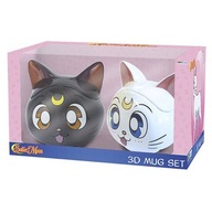 SAILOR MOON - DARČEKOVÝ SET 3D KOCIA LUNA+ARTEMIS