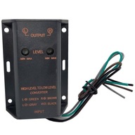 KONVERTOR ÚROVNE AUDIO SIGNÁLU RCA VYSOKÝ NÍZKY KONVERTOR ÚROVNE AUDIO SIGNÁLU RCA VYSOKÝ NÍZKY