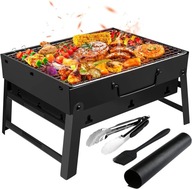 Turistická GRILL PORTABLE skladacia CARBON záhradka Turistická GRILL PORTABLE skladacia CARBON záhradka
