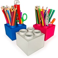 KAJAWIS Pastelkový organizér, skrinka na náradie, peračník, LEGO kocka, darček pre deti