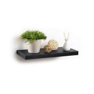 NÁSTENNÁ POLICA čierna CLASSIC MDF 50cm NÁSTENNÁ POLICA čierna CLASSIC MDF 50cm