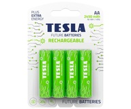 Batéria TESLA GREEN+ HR6 AA 2450mAh 1,2V Ni-MH Batéria TESLA GREEN+ HR6 AA 2450mAh 1,2V Ni-MH