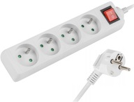 Napájacia lišta Predlžovací kábel 1,5m 4x Switch 230 Napájacia lišta Predlžovací kábel 1,5m 4x Switch 230