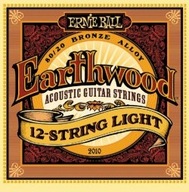 Ernie Ball EarthWood - 12-strunové batériové gitarové struny