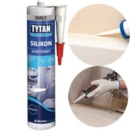 Silikón Tytan 10040939 biely 280 ml Silikón Tytan 10040939 biely 280 ml