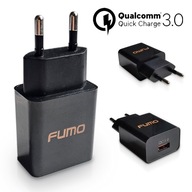 FUMO QC 3.0 USB sieťová nabíjačka 5V/3A 9V/2A 12V/1,6A FUMO QC 3.0 USB sieťová nabíjačka 5V/3A 9V/2A 12V/1,6A