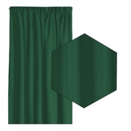 Hotová ZÁCLONA 140x250 na páske BOTTLE GREEN Hotová ZÁCLONA 140x250 na páske BOTTLE GREEN