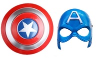 SET MASKA ŠTÍT KAPITÁN AMERIKA ŽIARIVÉ ZVUKY BOJA 30cm SET MASKA ŠTÍT KAPITÁN AMERIKA ŽIARIVÉ ZVUKY BOJA 30cm