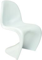 Kreslo Dankor Design Panton, biely LESK