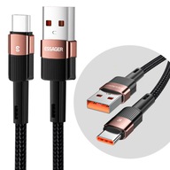 Kábel USB 6A Type C QC 66W pre HUAWEI XIAOMI SAMSUNG Kábel USB 6A Type C QC 66W pre HUAWEI XIAOMI SAMSUNG