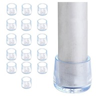 x16 Silikónové POTAHY Kryty nôh stoličiek 19mm x16 Silikónové POTAHY Kryty nôh stoličiek 19mm
